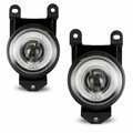 Winjet Halo Projectorfog Lights - Clear CFWJ-0064-C